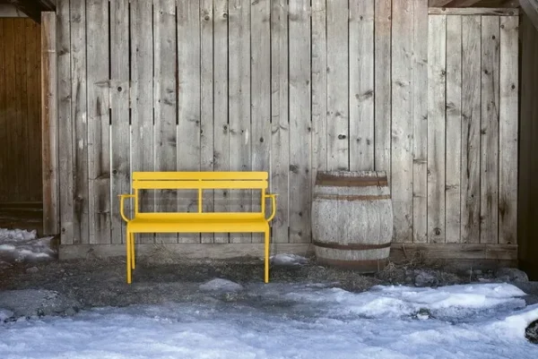 Fermob Terrassenmöbel^Luxembourg 2-Sitzer-Bank, Anthrazit