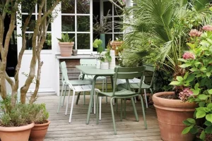 Fermob Terrassenmöbel^Luxembourg Stuhl, Anthrazit