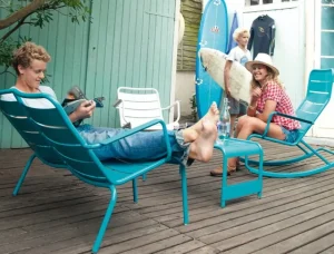 Fermob Terrassenmöbel^Luxembourg Tisch/Fußstütze, baumwollweiß