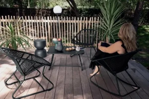 Fermob Terrassenmöbel^Piapolo Hocker, Kaktusgrün