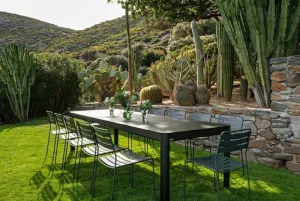 Fermob Terrassenmöbel^Ribambelle Ausziehtisch, XL, Lapilligrau