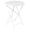 Fermob Terrassenmöbel^Tisch Bistro, 60 cm, wollweiß