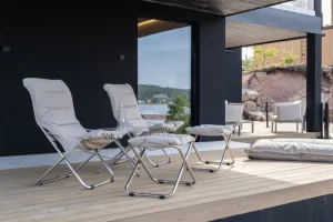 Fiam Terrassenmöbel^Fiesta Soft Outdoor Sessel, Aluminium - Beige
