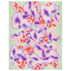 Finarte Decken Und Überwürfe^Tutti Frutti Überwurf, 135 x 190 cm, Grün