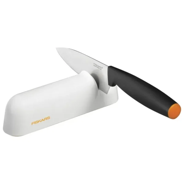 Fiskars Küchenutensilien^Functional Form Roll-Sharp Messerschärfer, Weiß