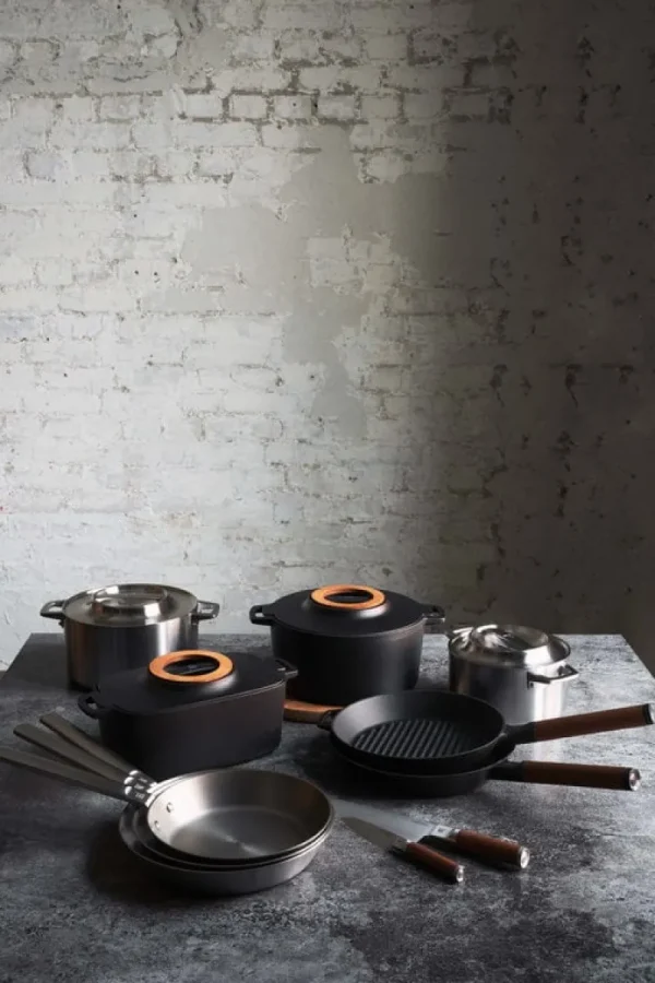Fiskars Außenküche^Gusseisen-Grillpfanne Norden, 26 cm