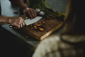 Fiskars Außenküche^Kochmesser Norden, groß