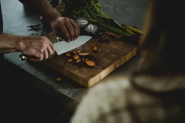 Fiskars Außenküche^Kochmesser Norden, groß