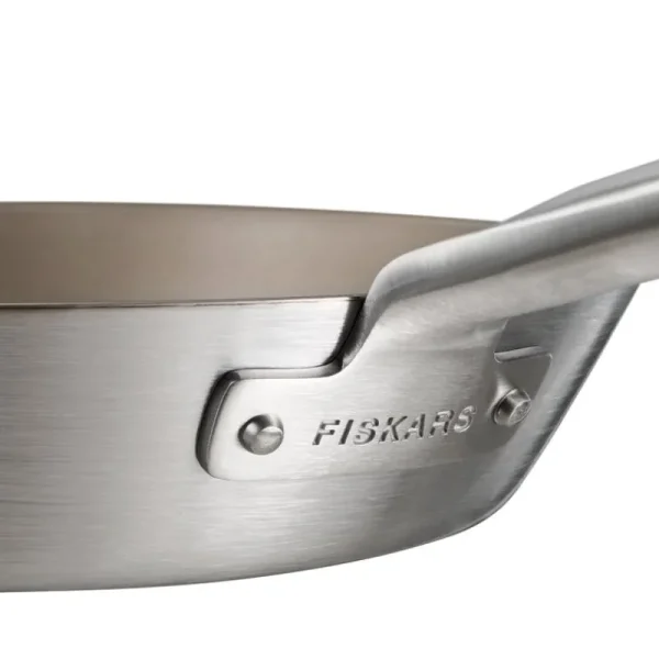 Fiskars Außenküche^Norden Bratpfanne, Stahl, 28 cm