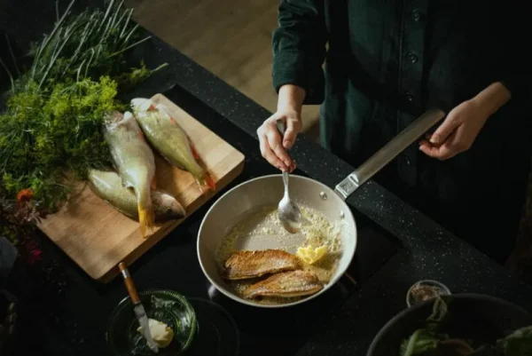 Fiskars Außenküche^Norden Bratpfanne, Stahl, 26 cm