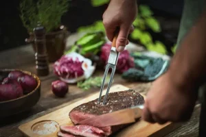 Fiskars Küchenutensilien^Norden Tranchiergabel