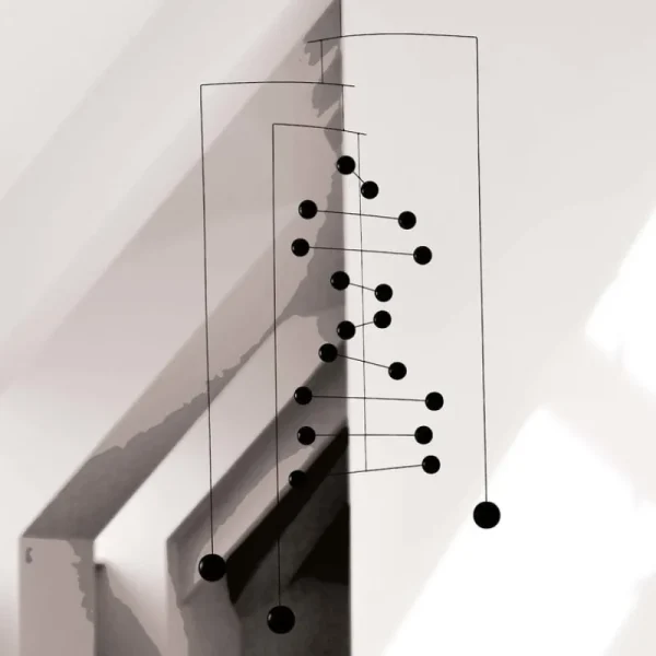 Kinder Flensted Mobiles Kinderzimmereinrichtung | Dekorationsgegenstände^Counterpoint Mobile, Schwarz