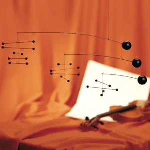 Flensted Mobiles Dekorationsgegenstände^Symphony Mobile, schwarz