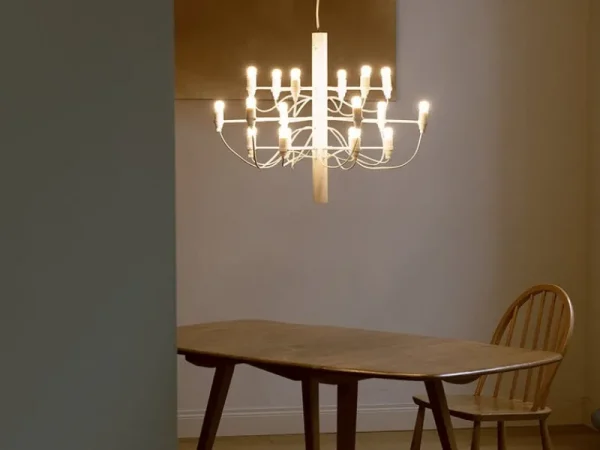 Flos Deckenleuchten-2097/30 Kronleuchter, Weiß