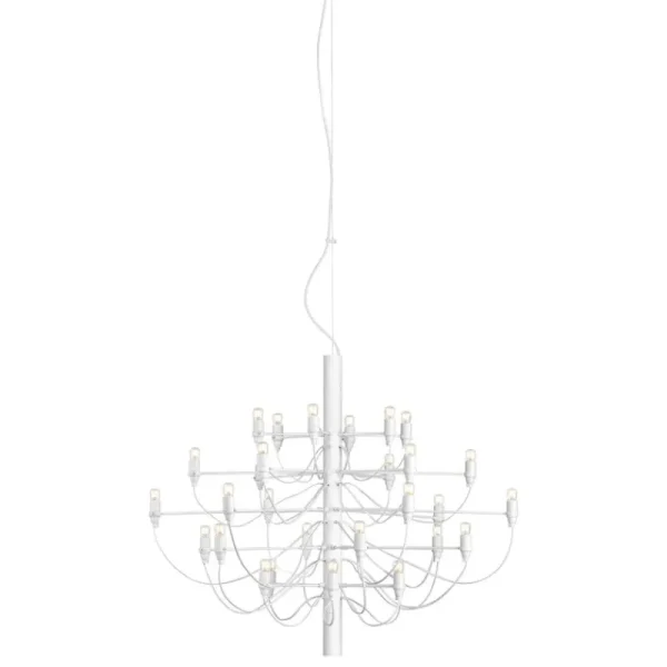 Flos Deckenleuchten-2097/30 Kronleuchter, Weiß