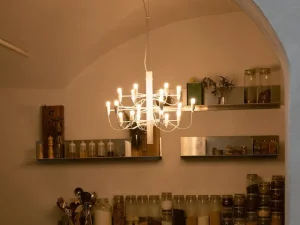 Flos Deckenleuchten-2097/30 Kronleuchter, Weiß