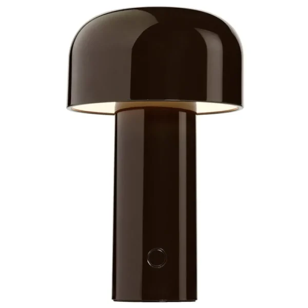 ferm LIVING Tragbare Lampen | Tischlampen-Flos Bellhop Tischleuchte, schokobraun