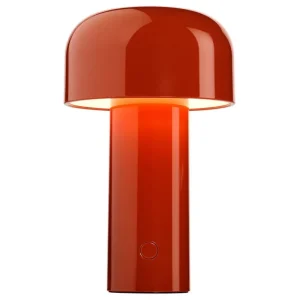Vitra Tischlampen | Tragbare Lampen-Flos Bellhop Tischleuchte, ziegelrot