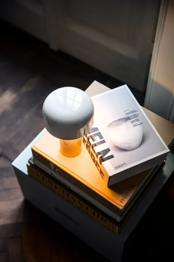 Foscarini Tischlampen | Tragbare Lampen-Flos Bellhop Tischleuchte, weiß