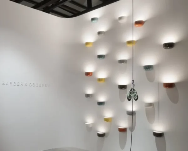 Nemo Lighting Wandleuchten-Flos Bellhop Wall Up Wandleuchte, Graublau