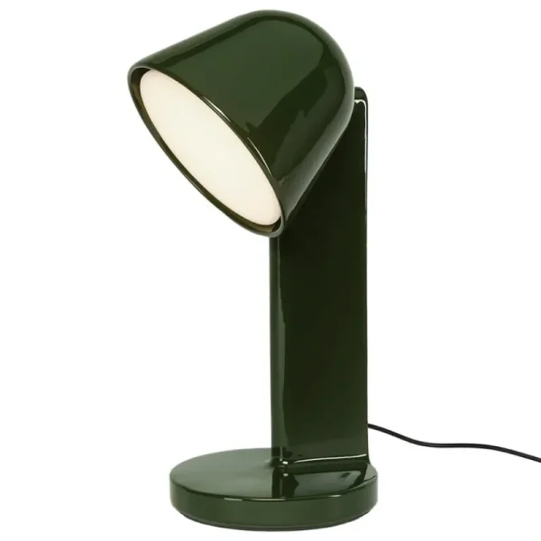 Vitra Tischlampen-Flos Céramique Down Tischleuchte, Moosgrün