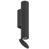 valerie_objects Wandleuchten-Flos Flauta H225 Riga Wandleuchte, Schwarz