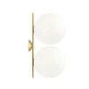 Flos Wandleuchten | Deckenleuchten-IC C/W2 Doppelwand/Deckenleuchte, Messing