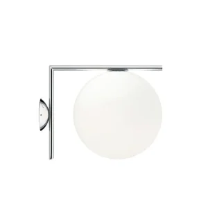 Flos Wandleuchten | Deckenleuchten-IC C/W2 Wand/Deckenleuchte, verchromt