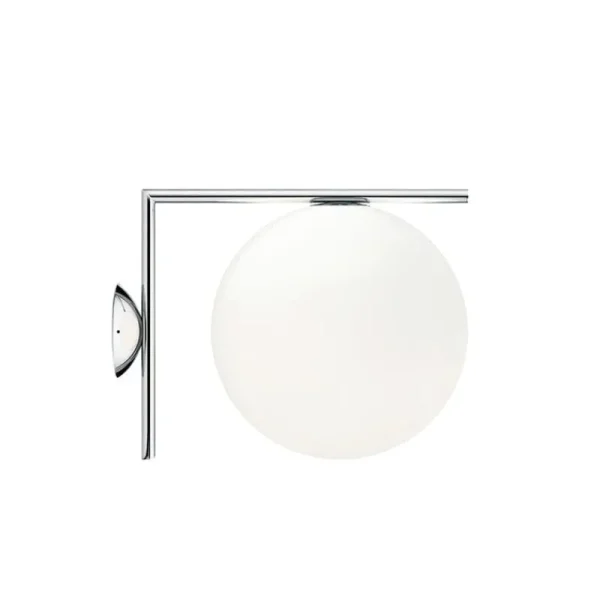Flos Wandleuchten | Deckenleuchten-IC C/W2 Wand/Deckenleuchte, verchromt