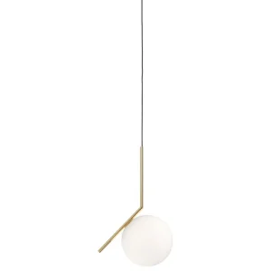 Tom Dixon Deckenleuchten-Flos IC S2 Pendelleuchte, 24K Gold