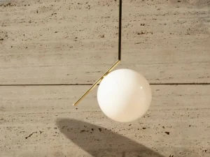 Tom Dixon Deckenleuchten-Flos IC S2 Pendelleuchte, 24K Gold