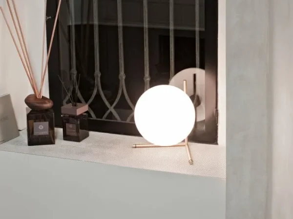 Artemide Tischlampen-Flos IC T2 Tischleuchte, verchromt