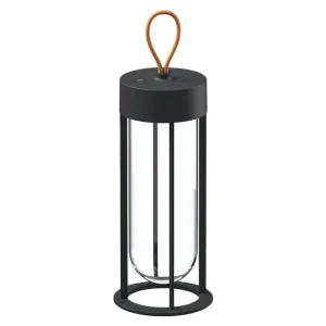 Flos Außenbeleuchtung | Außenleuchten^In Vitro Unplugged Lampe, Schwarz