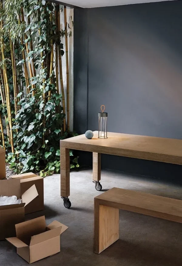 Flos Außenbeleuchtung | Außenleuchten^In Vitro Unplugged Lampe, Schwarz