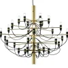 Fritz Hansen Deckenleuchten-Flos Kronleuchter 2097/30, Messing
