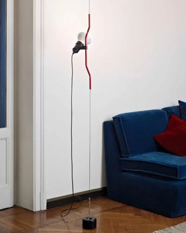 Nemo Lighting Stehleuchten | Deckenleuchten-Flos Parentesi Stehleuchte, weiß, dimmbar