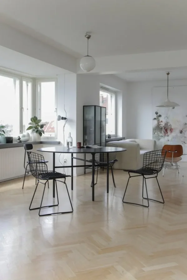 Nemo Lighting Stehleuchten | Deckenleuchten-Flos Parentesi Stehleuchte, weiß, dimmbar