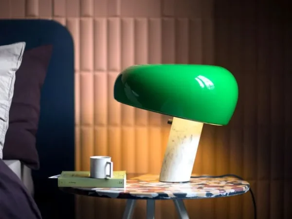Artemide Tischlampen-Flos Snoopy Tischleuchte, Grün