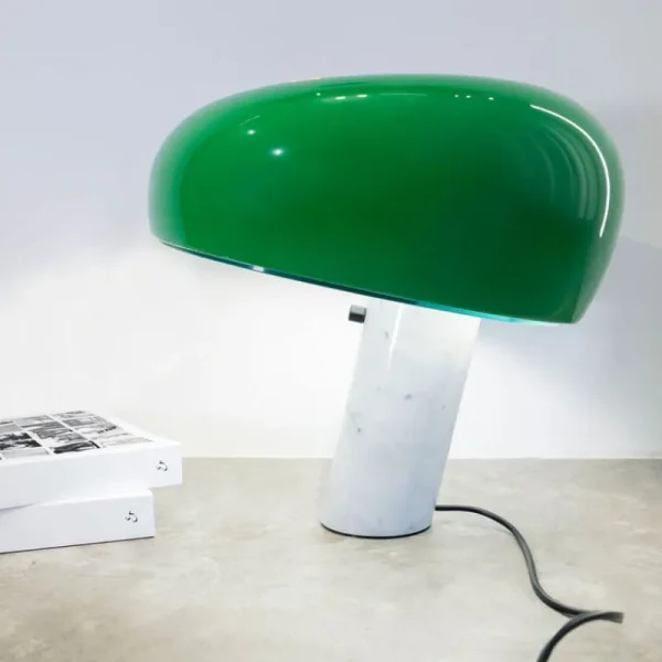 Artemide Tischlampen-Flos Snoopy Tischleuchte, Grün