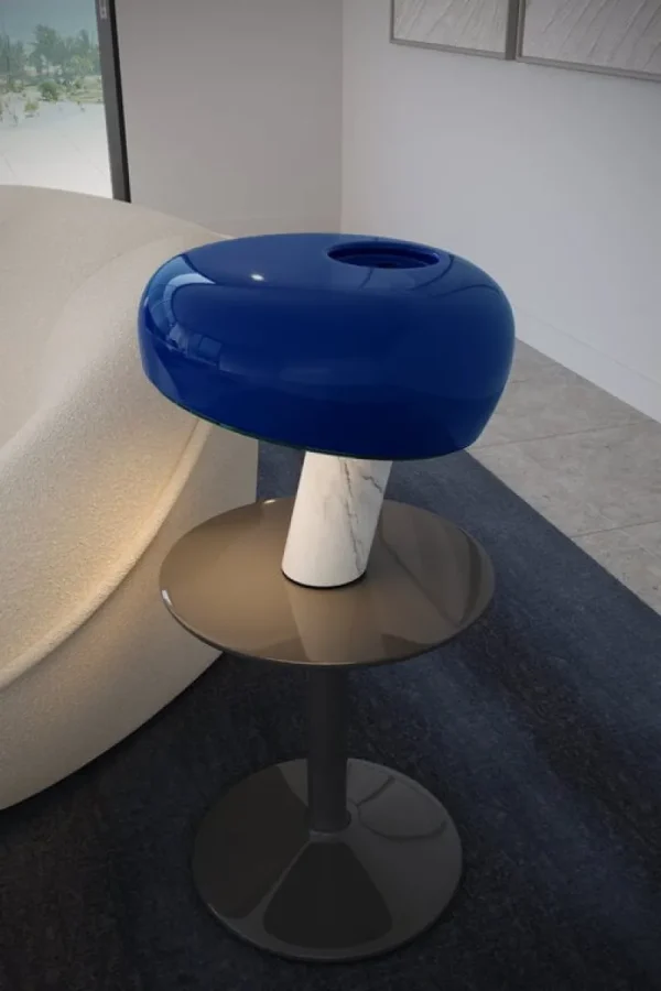 Hem Tischlampen-Flos Snoopy Tischleuchte, navy blue