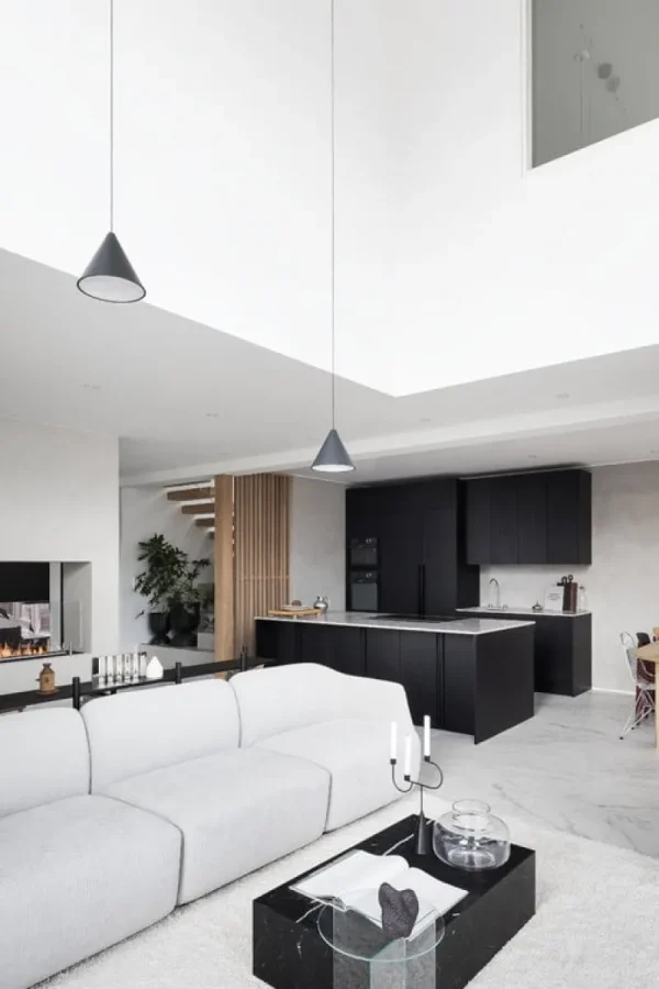 Audo Copenhagen Deckenleuchten-Flos String Light Cone Kopfleuchte, 12 m Kabel, Schwarz