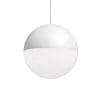 Audo Copenhagen Deckenleuchten-Flos String Light Sphere Head Leuchte, 12 m Kabel, Weiß