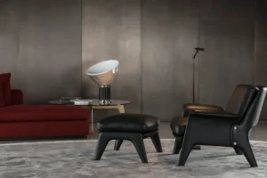 Flos Tischlampen-Tischleuchte Taccia, schwarz