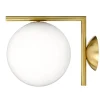 Artemide Deckenleuchten-Flos Wand-/Deckenleuchte IC C/W1, Messing