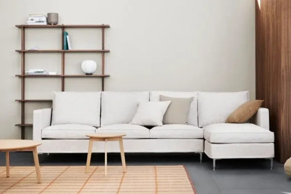 Design House Stockholm Tische-Fogia Area Couchtisch, hoch, Eiche lackiert
