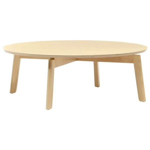 ferm LIVING Tische-Fogia Area Couchtisch, niedrig, Eiche lackiert