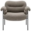 Fogia Sitzgelegenheiten-Bollo Loungesessel, Main Line Flax 26 - Schwarz