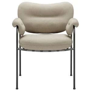 Carl Hansen & Su00f8n Sitzgelegenheiten-Fogia Bollo Stuhl, Lido 16 Beige - Schwarz