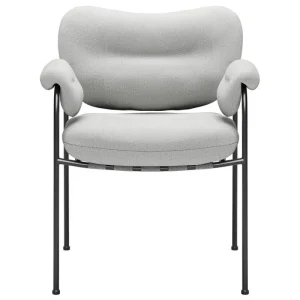Carl Hansen & Su00f8n Sitzgelegenheiten-Fogia Bollo Stuhl, Lido 27 Silber - Schwarz