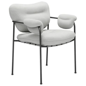 Carl Hansen & Su00f8n Sitzgelegenheiten-Fogia Bollo Stuhl, Lido 27 Silber - Schwarz